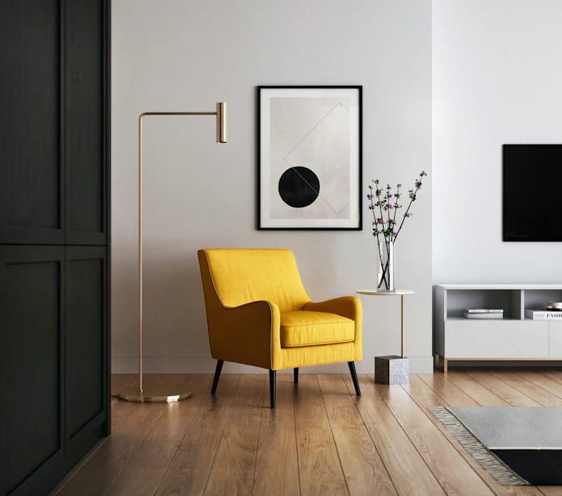 Melbourne property beautifully staged with designer furniture after Home Styling Melbourne